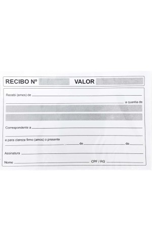 13) TALAO DE RECIBO COMERCIAL PC/24