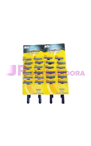 15) BARBEADOR AZUL 2 LAMINAS CR/24