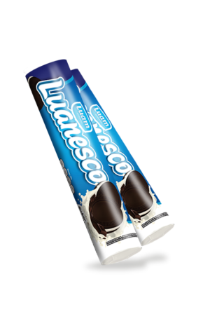 00) LUANESCO BISCOITO RECHEADO BAUNILHA 110G CX/30