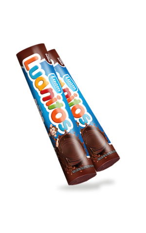 00) LUANITOS BISCOITO RECHEADO CHOCOLATE 110G CX/30