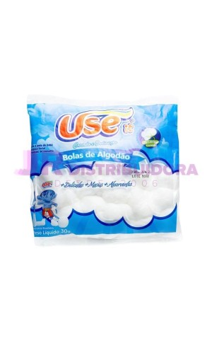 15) ALGODAO BOLA BRANCO UN/1