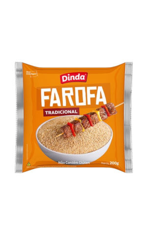 07) FAROFA TRADICIONAL DINDA 200G UN/1