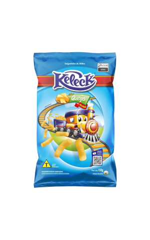00)  KELECK SALGADINHO 150G QUEIJO PC/10