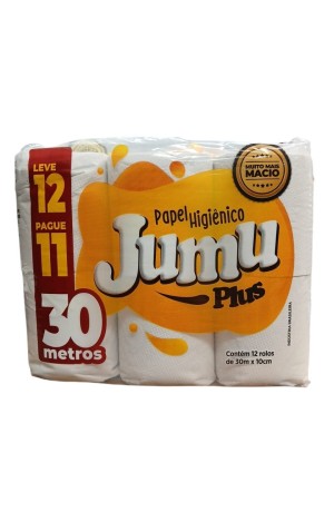 15) PAPEL HIGIENICO JUMU 6X12