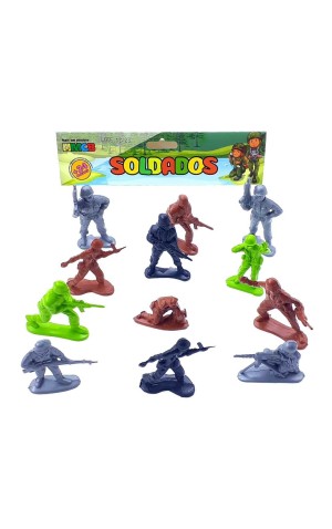 22) BRINQUEDO SOLDADOS UN/1