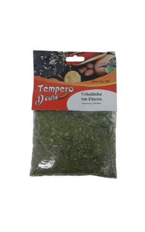 09) TEMPERO DOURO CEBOLINHA EM FLOCOS 10G PC/24