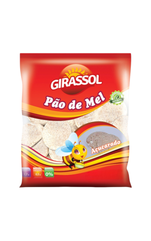 00) GIRASSOL PAO DE MEL COM CALDA 250G CX/24