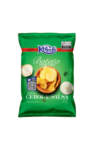 00) KELECK BATATA 30G CEBOLA E SALSA CX/14