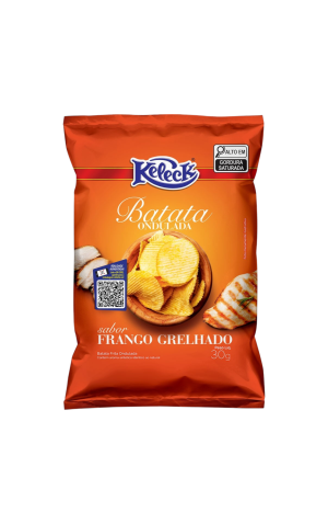 00) KELECK BATATA 30G FRANGO GRELHADO CX/14