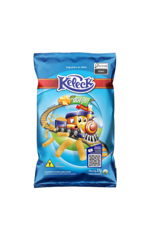 00)  KELECK SALGADINHO  27G QUEIJO PC/10