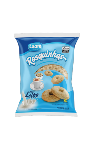 00) LUAN ROSQUINHA LEITE 300G CX/12