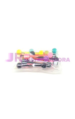 30) PIERCING LINGUA PRETO DZ/12